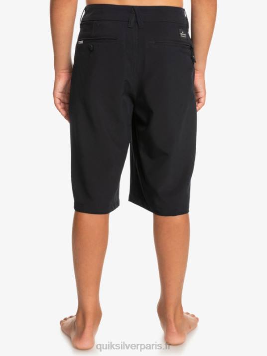 garçons Quiksilver 8-16 union amphibie 19 short hybride D6PT2237 noir