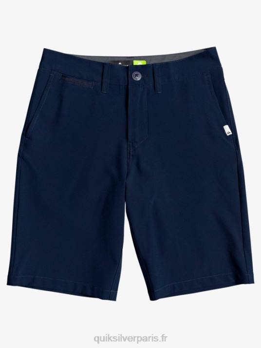 garçons Quiksilver 8-16 union amphibie 19 short hybride D6PT2238 blazer bleu marine
