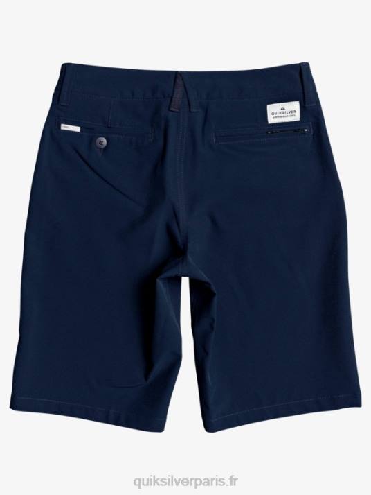 garçons Quiksilver 8-16 union amphibie 19 short hybride D6PT2238 blazer bleu marine