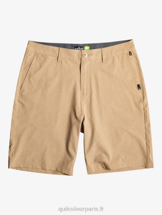 garçons Quiksilver 8-16 union heather amphibian 19 short hybride D6PT2315 plage
