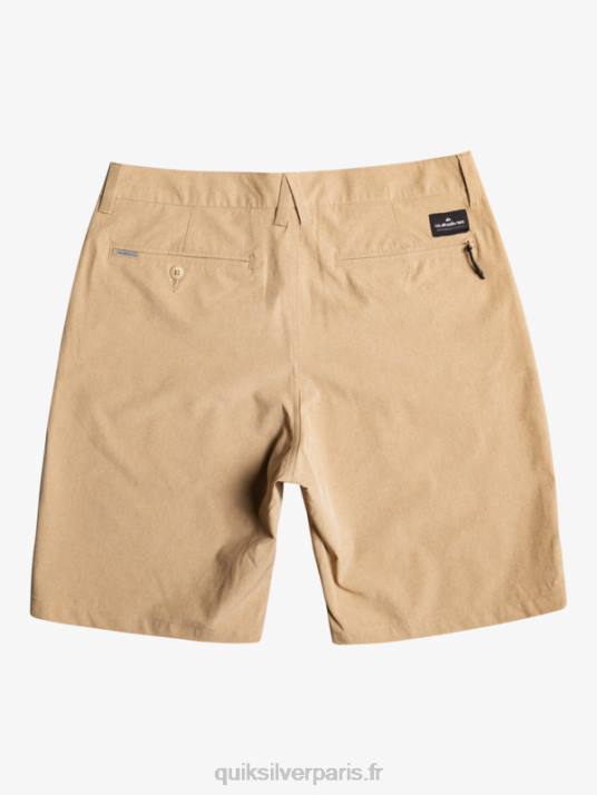 garçons Quiksilver 8-16 union heather amphibian 19 short hybride D6PT2315 plage