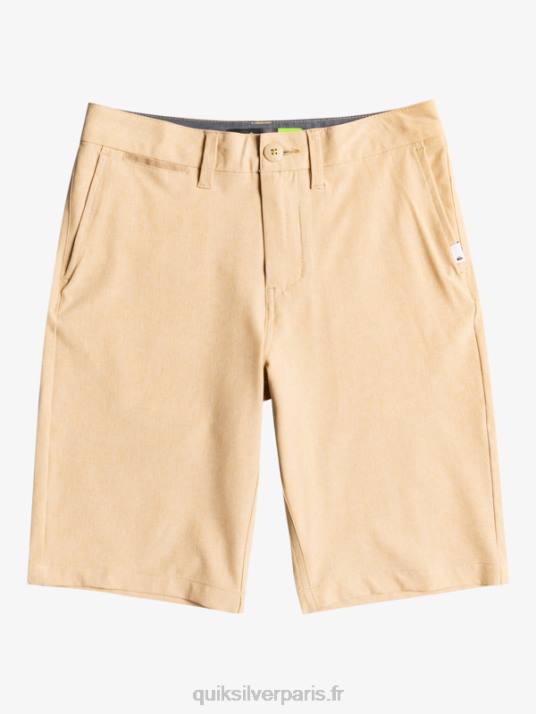 garçons Quiksilver 8-16 union heather amphibian 19 short hybride D6PT2325 plage