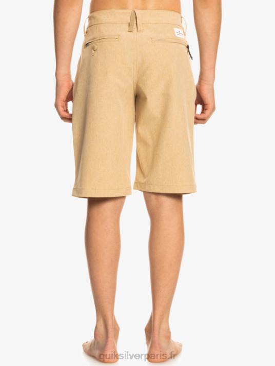 garçons Quiksilver 8-16 union heather amphibian 19 short hybride D6PT2325 plage