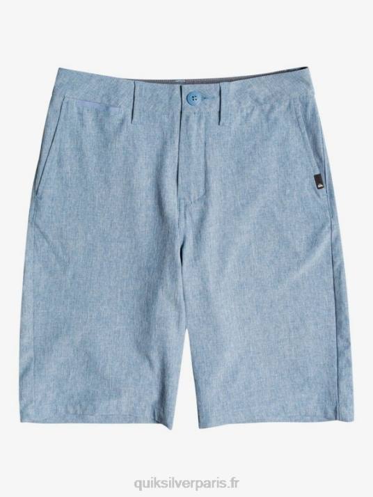 garçons Quiksilver 8-16 union heather amphibian 19 short hybride D6PT2327 capitaines bleu