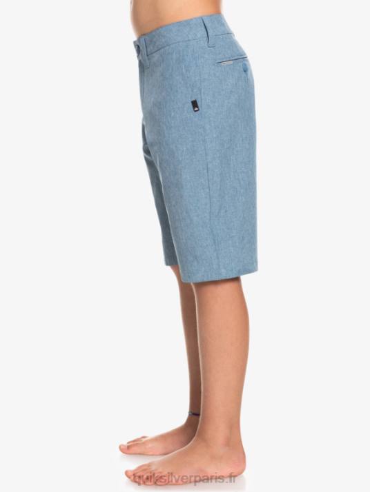 garçons Quiksilver 8-16 union heather amphibian 19 short hybride D6PT2327 capitaines bleu