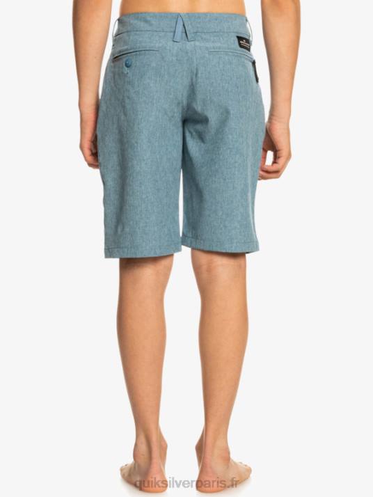 garçons Quiksilver 8-16 union heather amphibian 19 short hybride D6PT2327 capitaines bleu