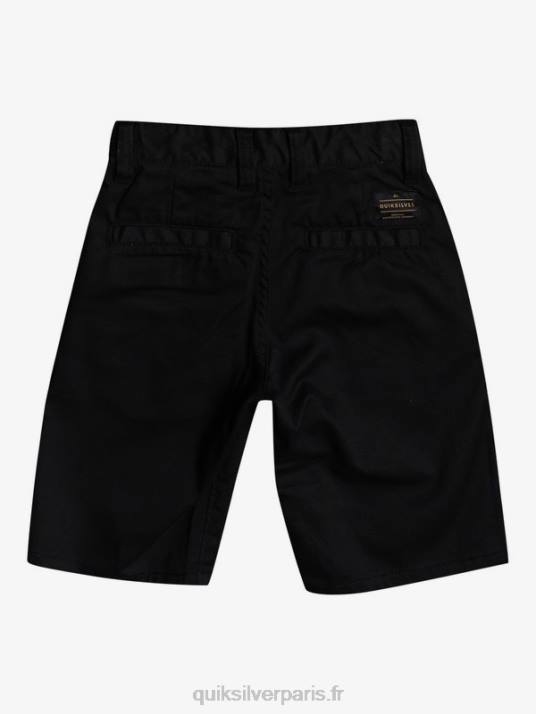 garçons Quiksilver Short chino stretch 2-7 daily union D6PT2102 noir