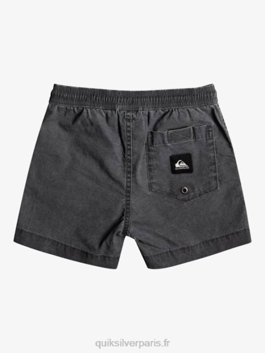 garçons Quiksilver Short élastique 2-7 taxer D6PT2214 noir