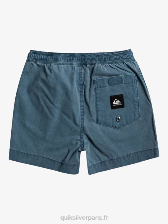 garçons Quiksilver Short élastique 2-7 taxer D6PT2216 La marine de minuit