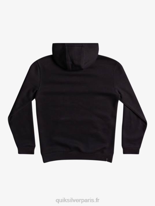 garçons Quiksilver 8-16 haut en molleton à gros logo D6PT2248 noir