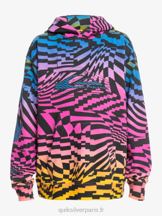 garçons Quiksilver Sweat à capuche oversize 8-16 fois radical D6PT2051 rose glo temps radical 231