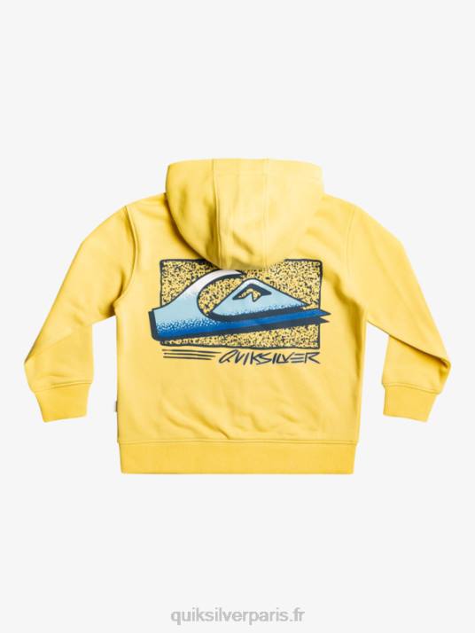 garçons Quiksilver sweat à capuche zippé 2-7 risques rétro D6PT2235 muflier