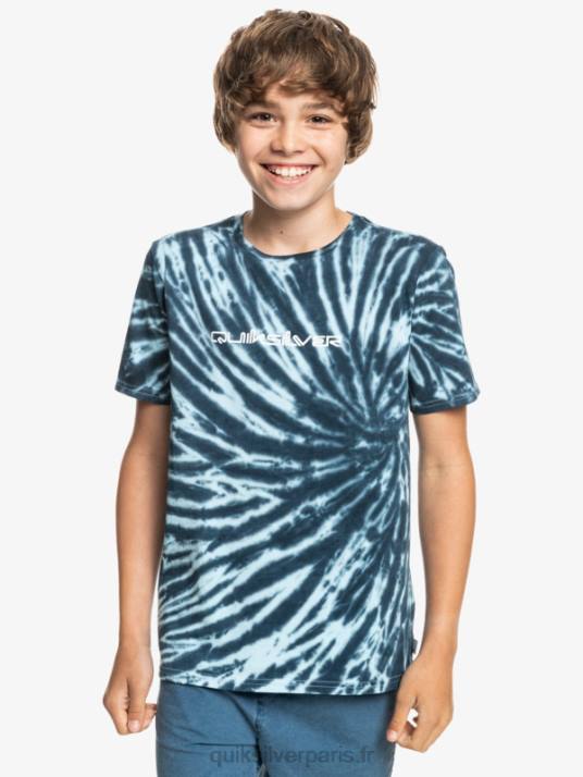 garçons Quiksilver 8-16 omni t-shirt D6PT2311 bleu aéré