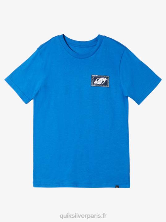 garçons Quiksilver 8-16 t-shirt beat en écho D6PT1979 mer turque