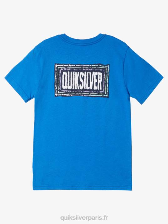 garçons Quiksilver 8-16 t-shirt beat en écho D6PT1979 mer turque