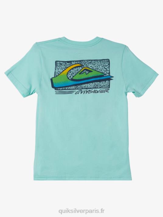 garçons Quiksilver 8-16 t-shirt dégradé rétro D6PT2124 verre de plage