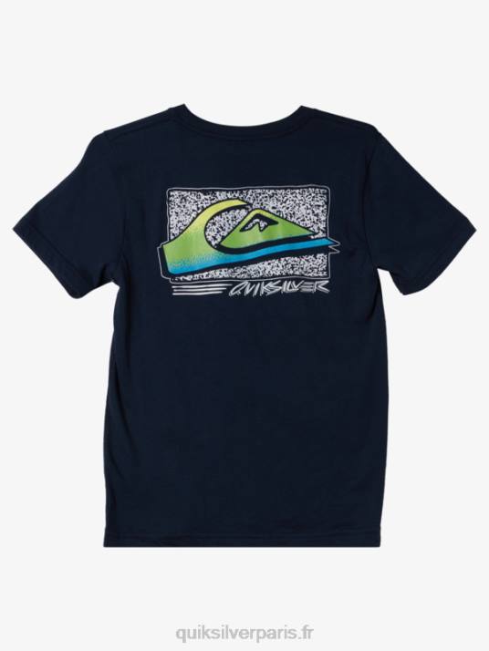 garçons Quiksilver 8-16 t-shirt dégradé rétro D6PT2125 blazer bleu marine
