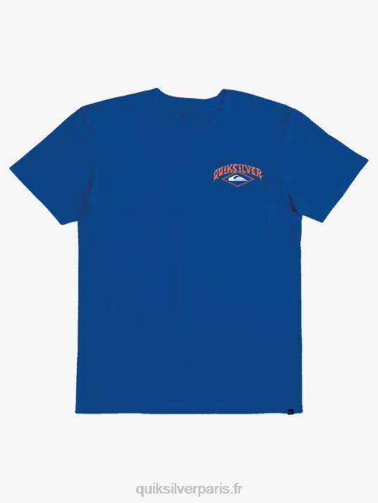 garçons Quiksilver 8-16 t-shirt surfeur oftune D6PT2178 tuba bleu