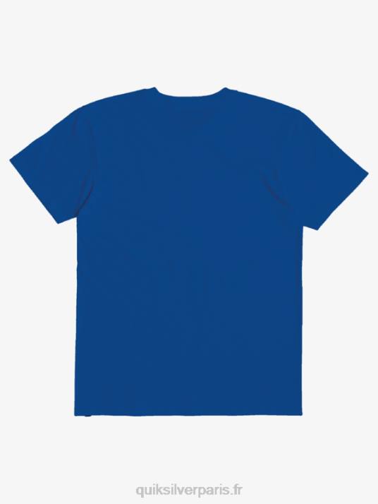 garçons Quiksilver 8-16 vie supérieure t-shirt D6PT2208 tuba bleu