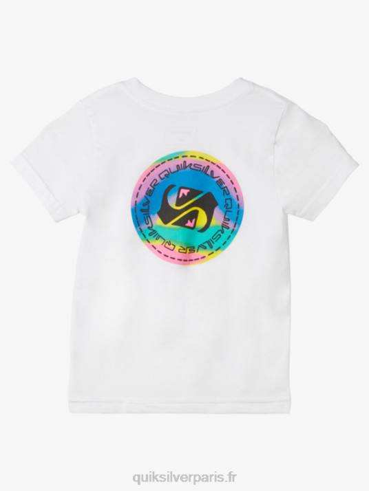 garçons Quiksilver T-shirt 2-7 couleurs D6PT2094 blanc