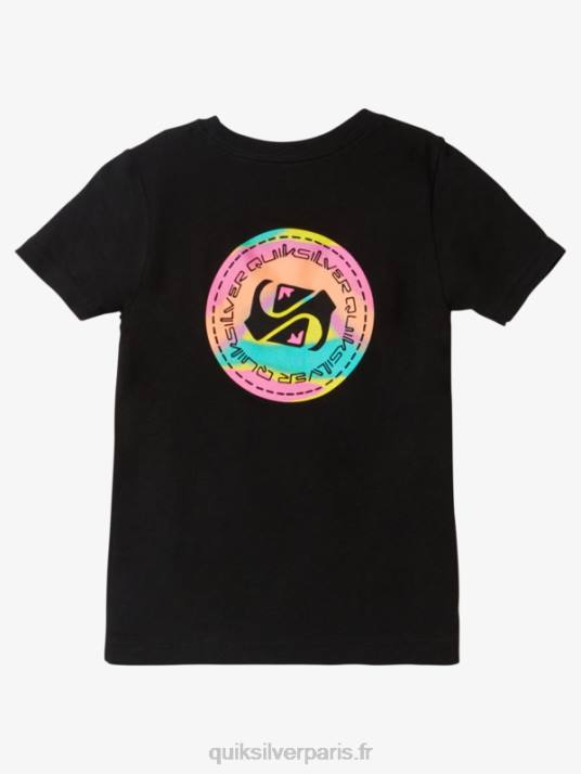 garçons Quiksilver T-shirt 2-7 couleurs D6PT2095 noir