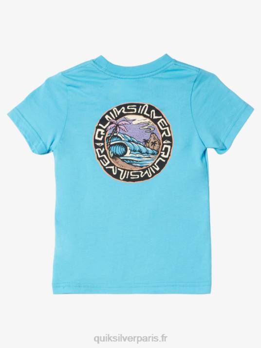 garçons Quiksilver Tee-shirt 2-7 contes salés D6PT1953 bleu rivière
