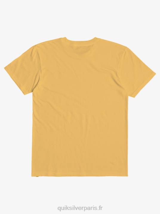 garçons Quiksilver Tee-shirt 8-16 entre les lignes D6PT2089 or brillant