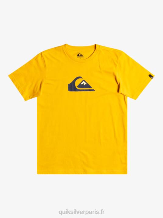 garçons Quiksilver logo comp - t-shirt D6PT2316 tige d'or