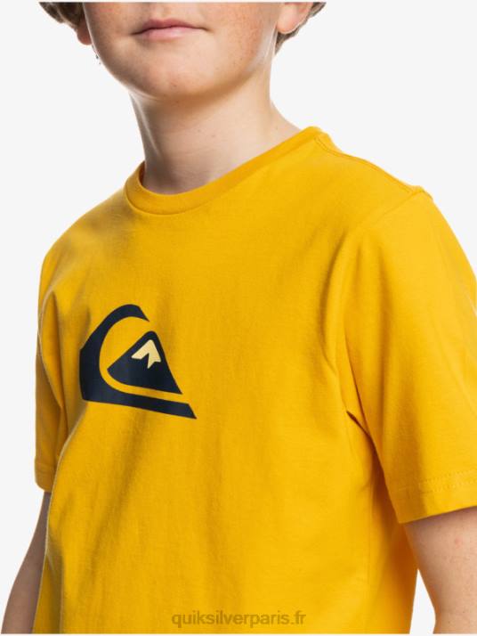 garçons Quiksilver logo comp - t-shirt D6PT2316 tige d\'or
