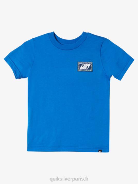 garçons Quiksilver t-shirt 2-7 battre en écho D6PT1948 mer turque