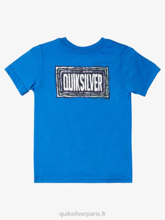 garçons Quiksilver t-shirt 2-7 battre en écho D6PT1948 mer turque