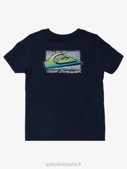 garçons Quiksilver t-shirt 2-7 dégradé rétro D6PT2144 blazer bleu marine