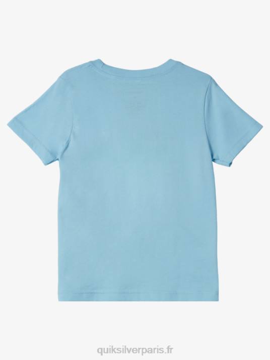 garçons Quiksilver t-shirt copain de surf 2-7 D6PT2160 bleu ciel