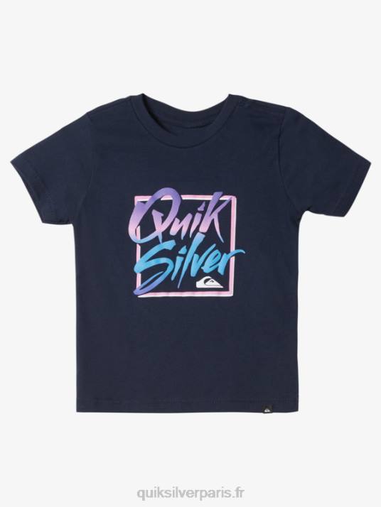 garçons Quiksilver t-shirt esprit été 2-7 D6PT1975 blazer bleu marine