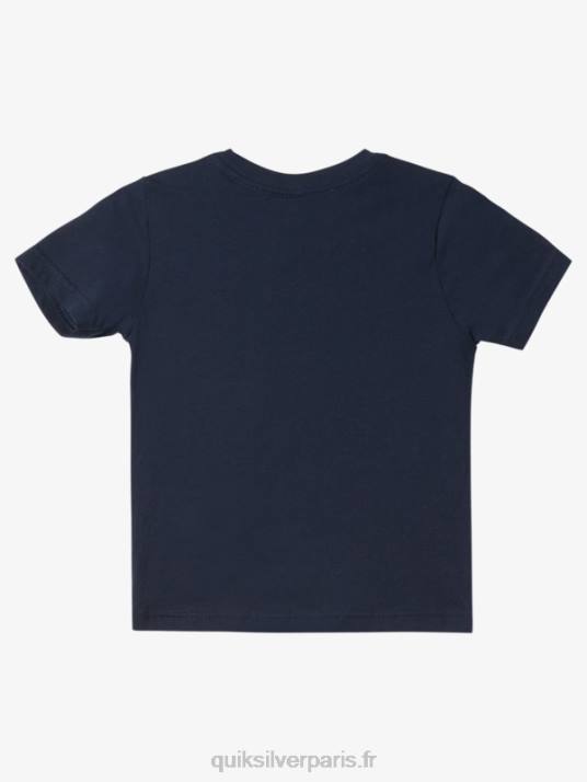garçons Quiksilver t-shirt esprit été 2-7 D6PT1975 blazer bleu marine