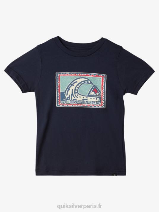 garçons Quiksilver t-shirt héritage 2-7 rad D6PT1959 blazer bleu marine