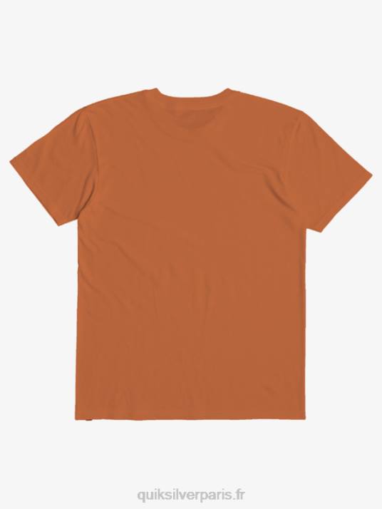 garçons Quiksilver t-shirt équipe du vendredi 2-7 D6PT2232 La Mecque de l\'orange