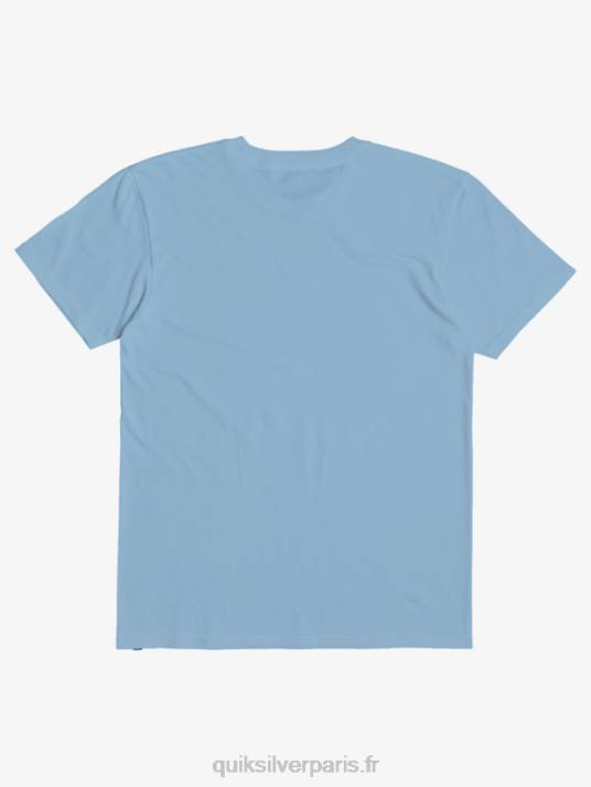 garçons Quiksilver t-shirt équipe du vendredi 2-7 D6PT2233 bleu ciel