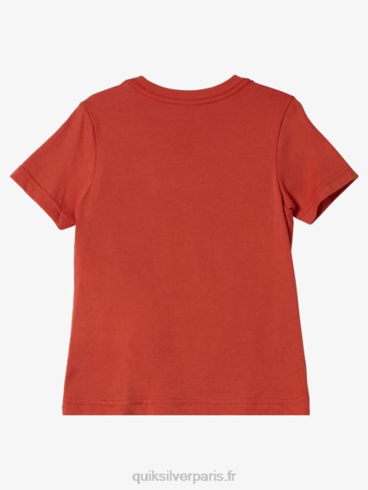 garçons Quiksilver t-shirt tunnel de lumière 2-7 D6PT2128 La Mecque de l\'orange