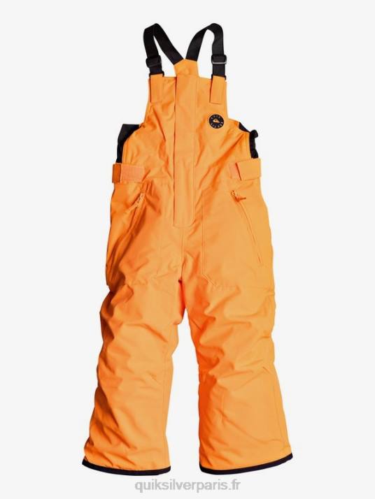 garçons Quiksilver 2-7 boogie pantalon de neige isolé orange D6PT2295 orange choquant
