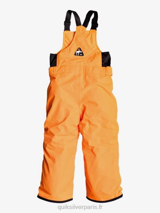 garçons Quiksilver 2-7 boogie pantalon de neige isolé orange D6PT2295 orange choquant