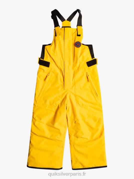 garçons Quiksilver 2-7 pantalons de neige boogie D6PT2297 tige d'or