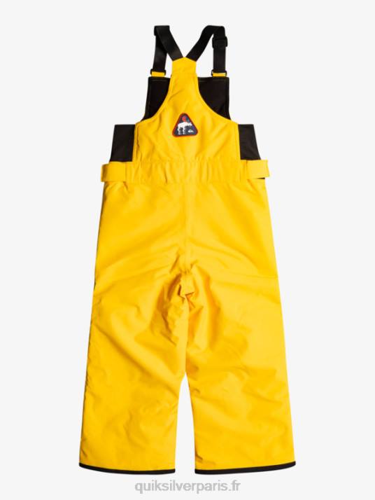 garçons Quiksilver 2-7 pantalons de neige boogie D6PT2297 tige d\'or