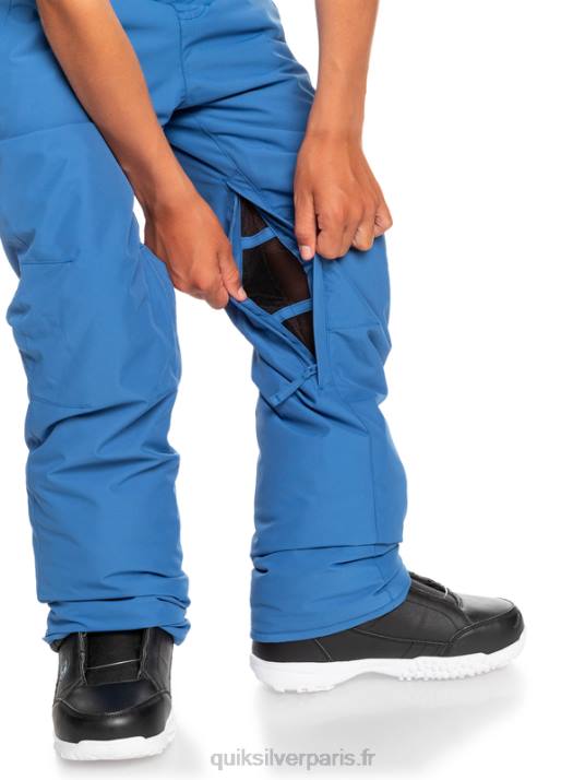 garçons Quiksilver 8-16 pantalons de neige break D6PT2294 cobalt brillant