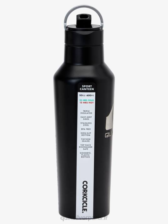 Hommes Quiksilver x Corkcicle bouteille d\'eau D6PT1181 noir