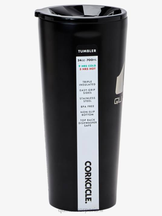 Hommes Quiksilver x Corkcicle gobelet classique D6PT1216 noir