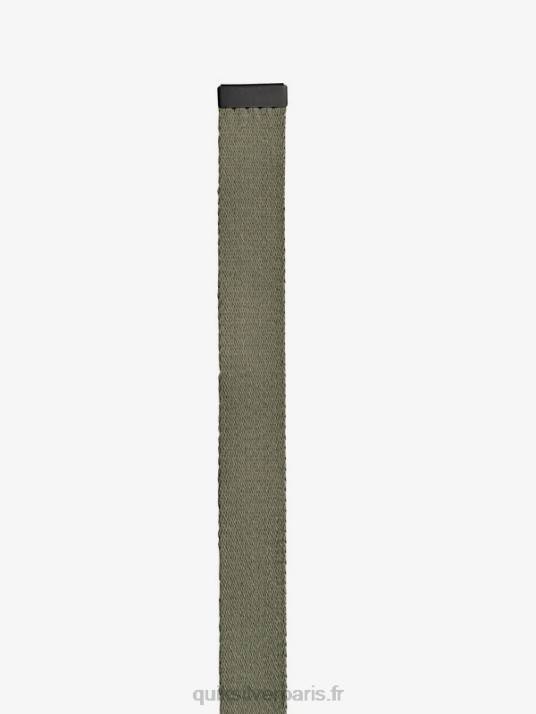 Hommes Quiksilver la ceinture de sangle de confiture D6PT42 noir