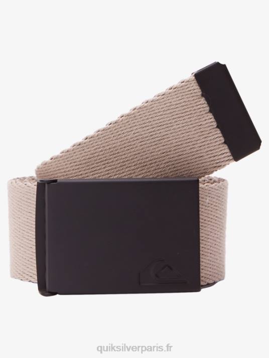 Hommes Quiksilver la ceinture de sangle de confiture D6PT44 Pépite de chocolat