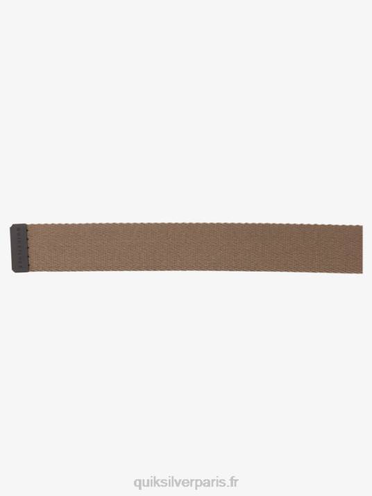 Hommes Quiksilver la ceinture de sangle de confiture D6PT44 Pépite de chocolat