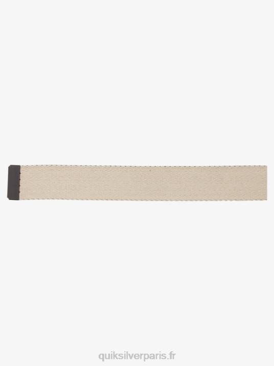 Hommes Quiksilver la ceinture de sangle de confiture D6PT44 Pépite de chocolat